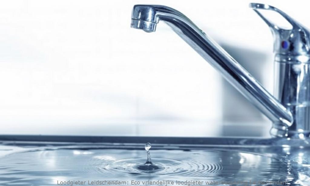 Eco Vriendelijke Loodgieter Waterbesparing Leidschendam